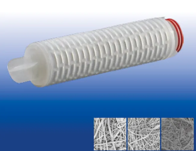 High Dirt-Holding PP Pleated Filter Cartridge